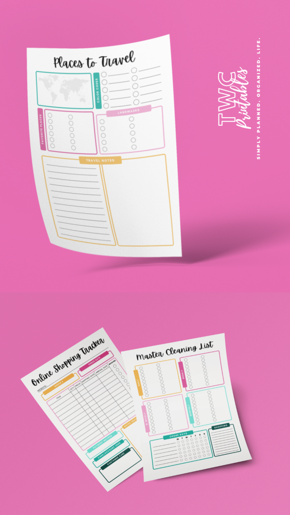 Lifestyle Sheets - How to Set up your Life Planner - TWCprintables