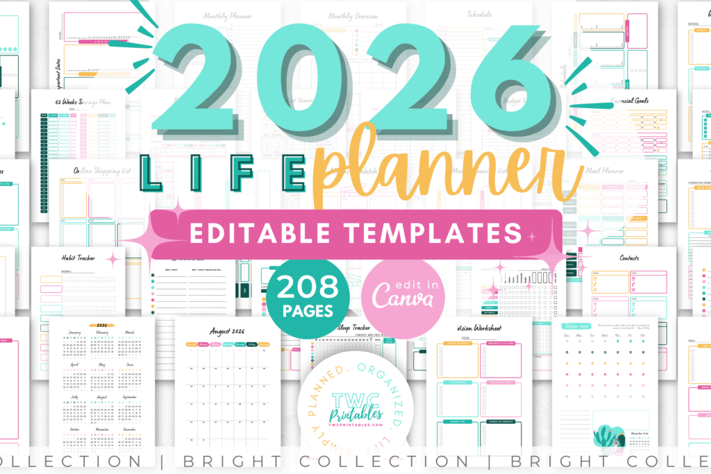 2026 Planner Canva Templates
