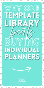 Why One Template Library Beats Buying Individual Planners