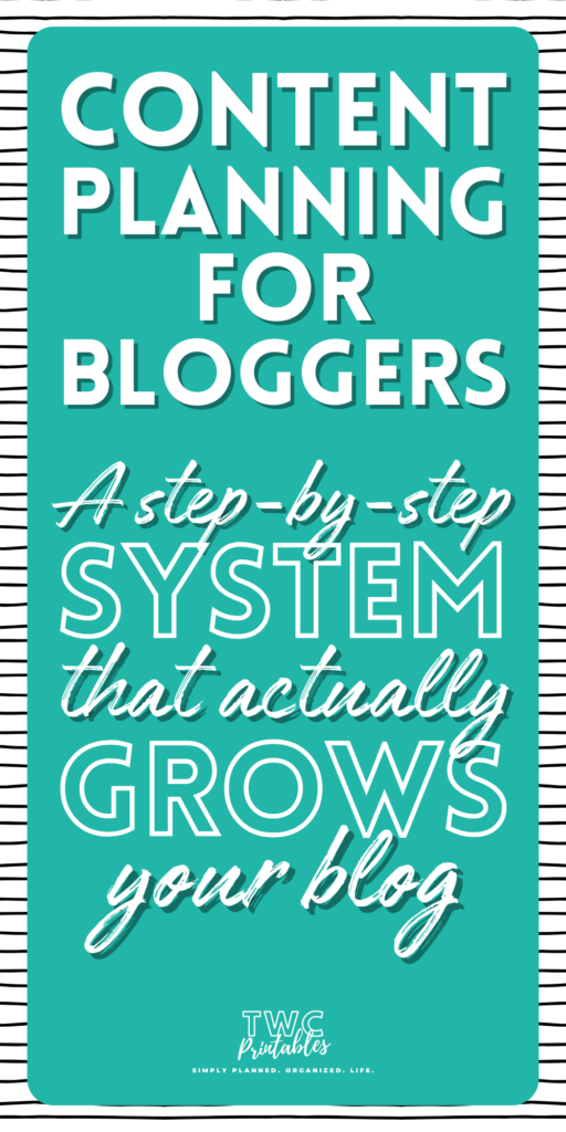 Content Planning for Bloggers: A Step-by-Step System That Actually Grows Your Blog