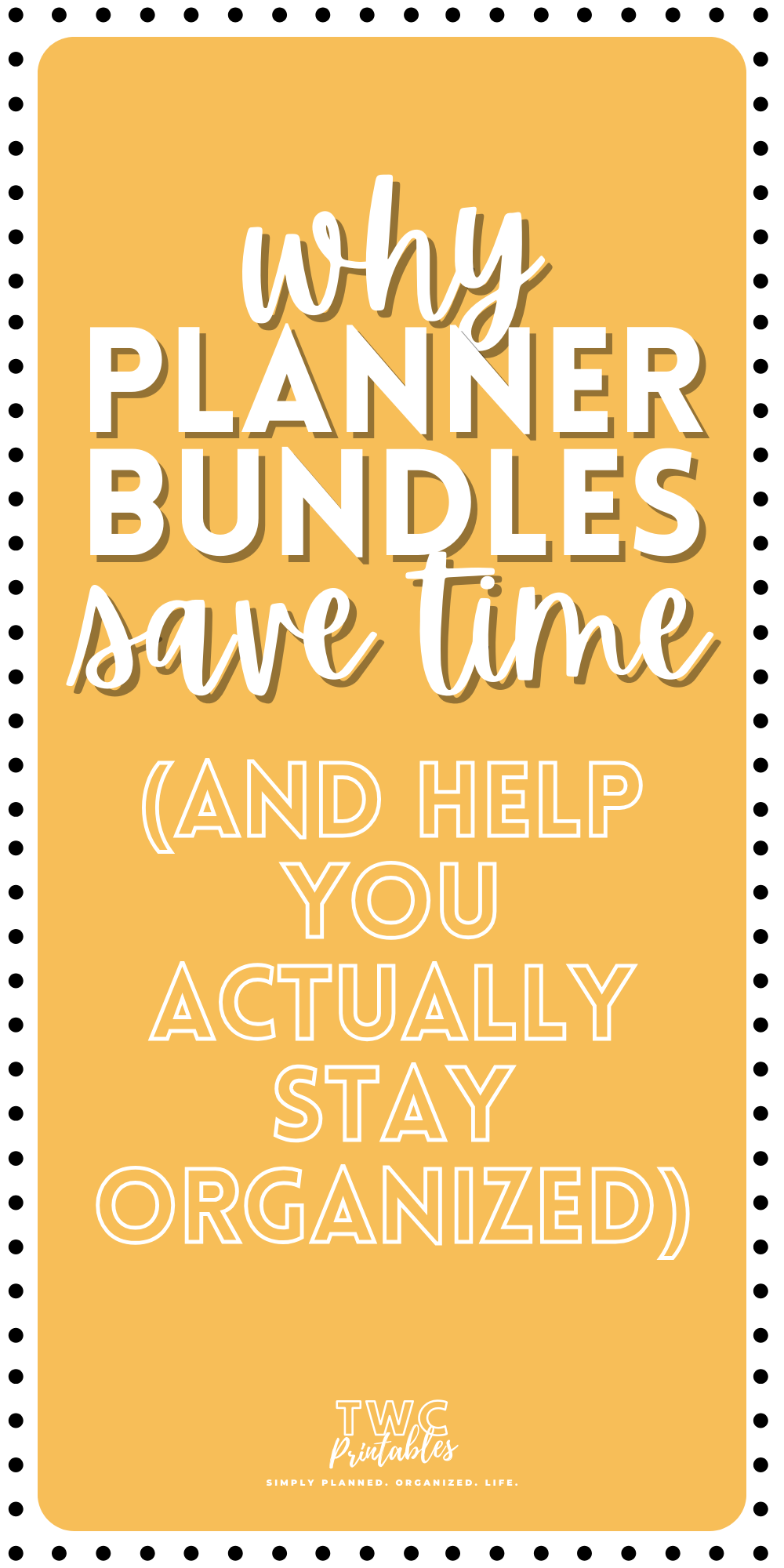 Why Planner Bundles Save Time (And Help You Actually Stay Organized)