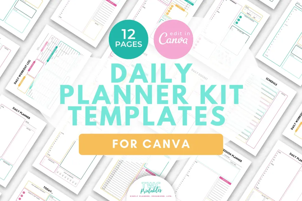 Real TWC template preview 1 relevant to daily planning methods